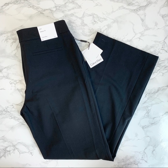 Calvin Klein Pants - Calvin Klein Classic Fit Black Dress Pants Size 8